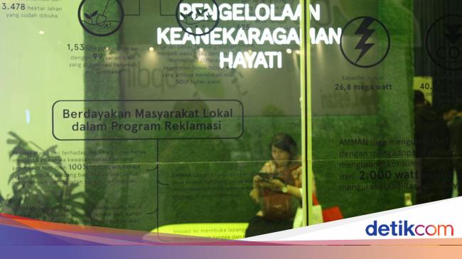 Upaya AMMAN Genjot Efisiensi Energi dalam Operasi Tambang, Seperti Apa?