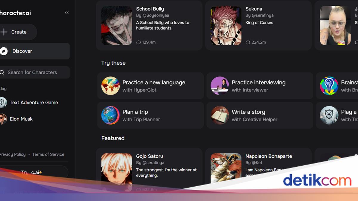 Mitos dan Fakta Berkaitan Character.ai