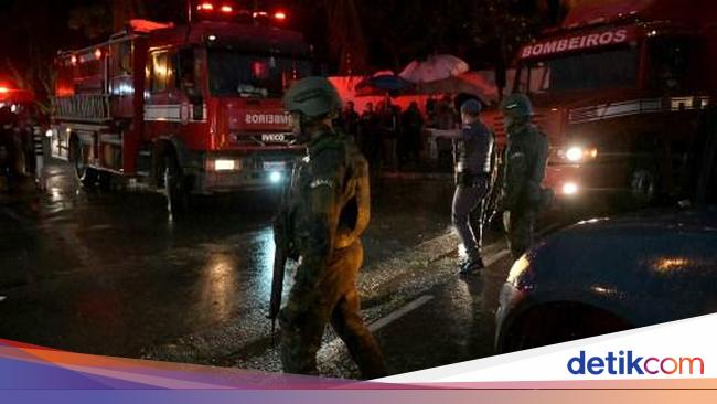 Petugas Temukan Black Box Pesawat Jatuh di Sao Paulo Brasil