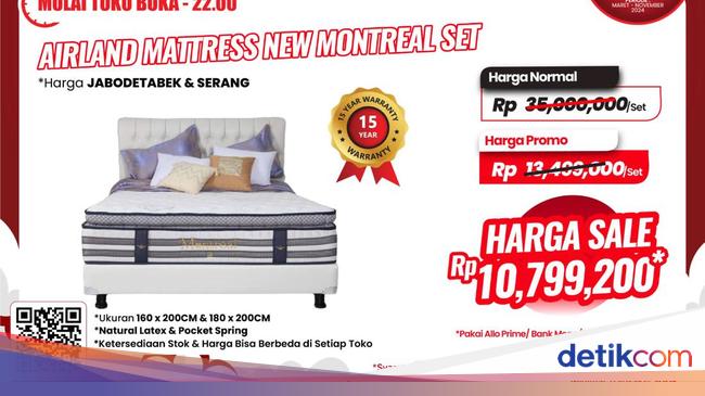 Transmart Full Day Sale Banting Harga, Kasur Jadi Segini