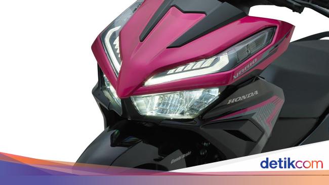 Honda Vario 125 Disegarkan, Ada Pilihan Warna Pink
