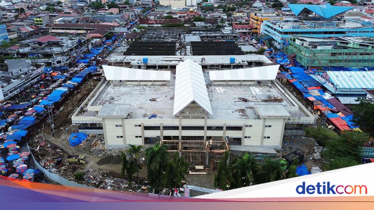 Melihat Progres Pembangunan Pasar Raya Padang yang Capai 95 Persen