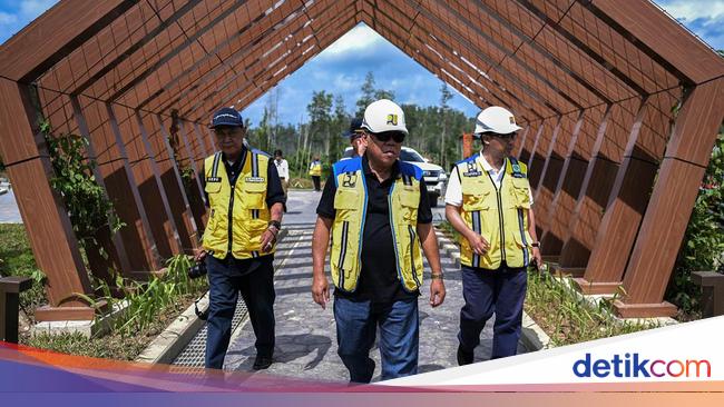 Menteri Basuki Tinjau Kesiapan Infrastruktur di IKN