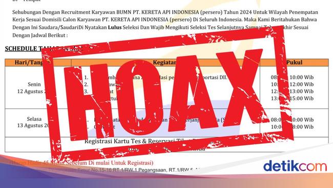 Waspada Penipuan Berkedok Rekrutmen Catut Nama KAI!