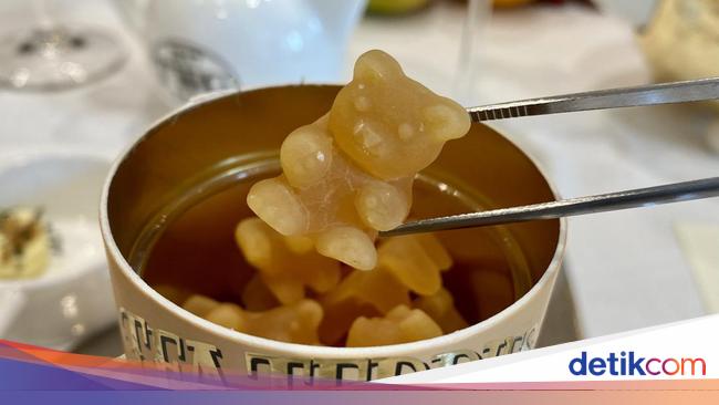 Lucu! White Tea Ini Bentuk Gummy Bear dengan Rasa Buah-buahan