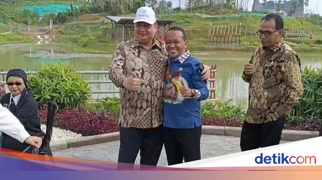 Airlangga Ungkap Pertemuan dengan Bahlil, Ngobrol Investasi Masa Depan