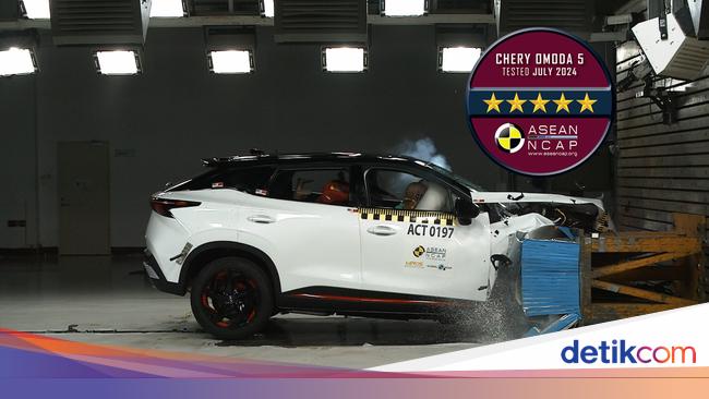 Chery Omoda 5 Diuji Tabrak ASEAN NCAP, Dapat Bintang Berapa?