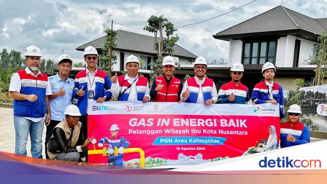 Jelang Upacara HUT Ke-79 RI, PGN Pastikan Gas Bumi Mengalir ke IKN