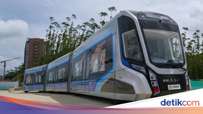 Belum Beroperasi, Kereta Otonom Tanpa Rel IKN Mau Dikembalikan ke China