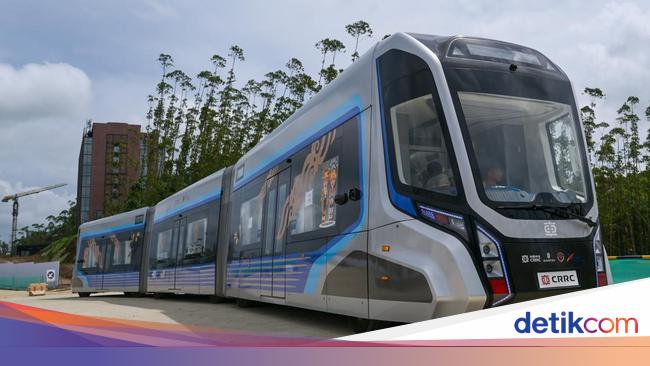 Kapan Kereta Tanpa Rel di IKN Bisa Dijajal Umum? Ini Jawaban Menhub