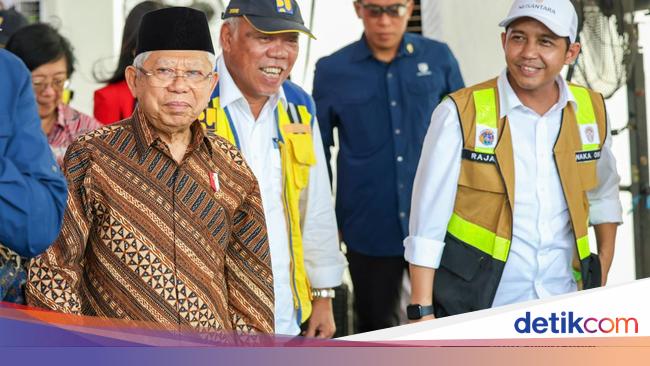 Ma\'ruf Amin Groundbreaking Istana Wapres IKN, Ditarget Selesai Sebelum HUT RI 2025