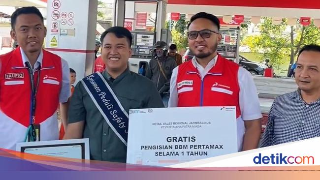Korban Pengeroyokan SPBU Sidoarjo Dapat Hadiah Gratis Isi Pertamax Setahun!