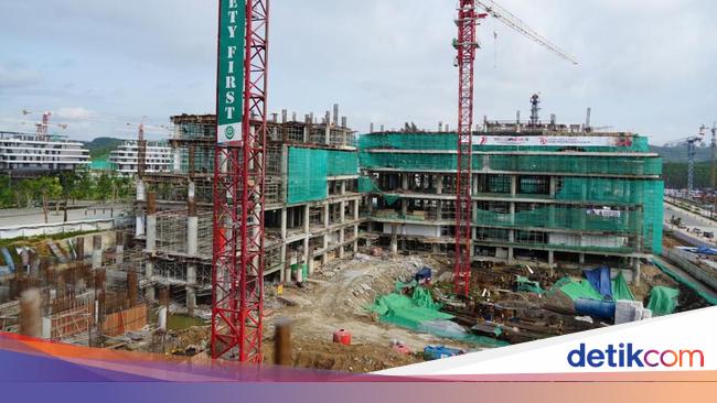 Airlangga Cek Pembangunan Kantor-Rumah Dinas Menko di IKN, Begini Progresnya