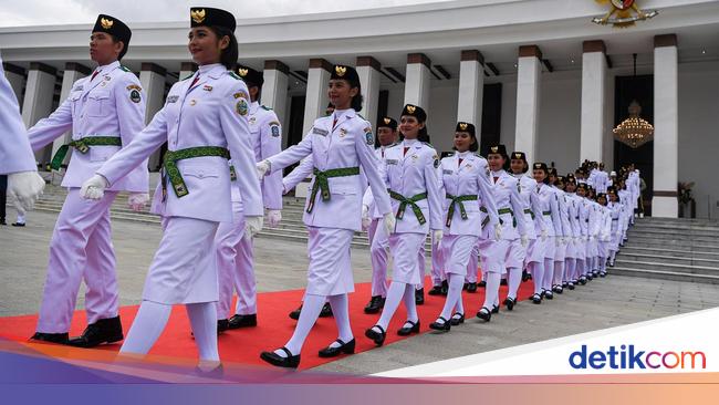 Segini Kisaran Honor Paskibraka dari Tingkat Kabupaten hingga Nasional