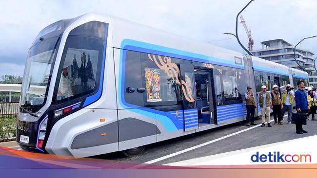 Kereta Tanpa Rel Wira-wiri Gratis di IKN sampai Desember