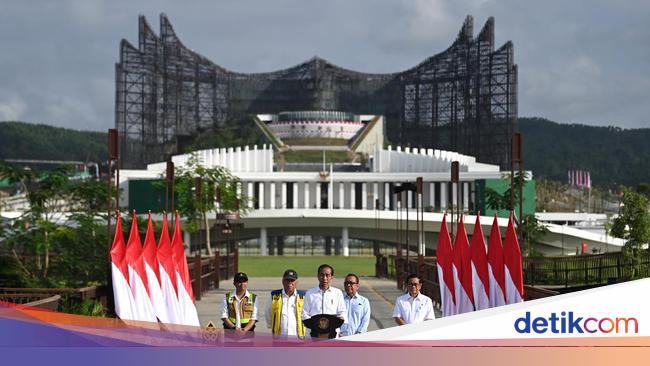Hari Ini Jokowi Upacara HUT RI di IKN, Wapres Istana Jakarta