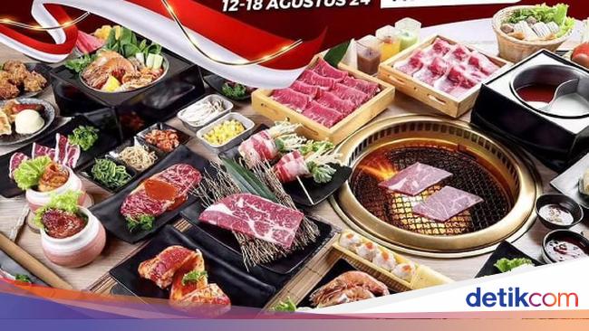 Serbu! Promo Makanan 17 Agustusan Ini Berlaku hingga Akhir Pekan