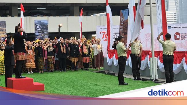 Punya Smelter Baru, Freeport Gelar Upacara HUT ke-79 RI di 4 Lokasi