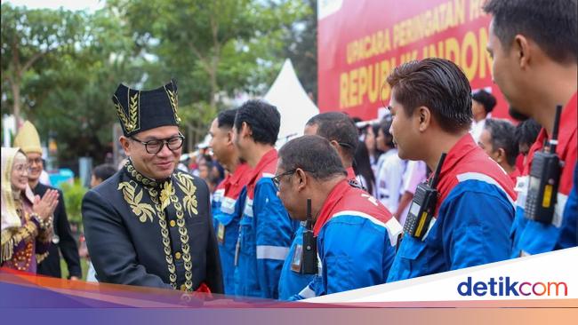 KPI Gelar Upacara di Kilang Minyak Terbesar di RI