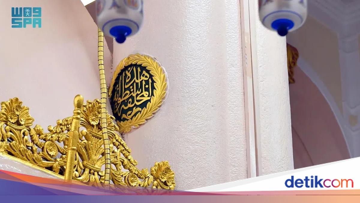 Nama 6 Pilar di Raudhah Masjid Nabawi Lengkap dengan Sejarahnya