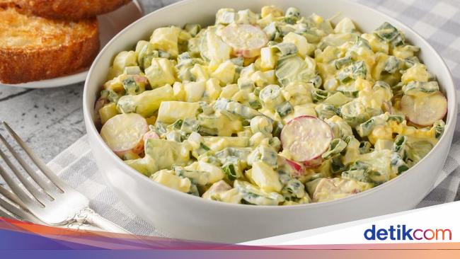 Resep Salad Timun dan Telur yang Segar, Cocok Untuk Menu Diet