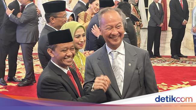 Momen Agus Gumiwang Tunjuk Bahlil Usai Pelantikan Menteri: Ketum Selanjutnya