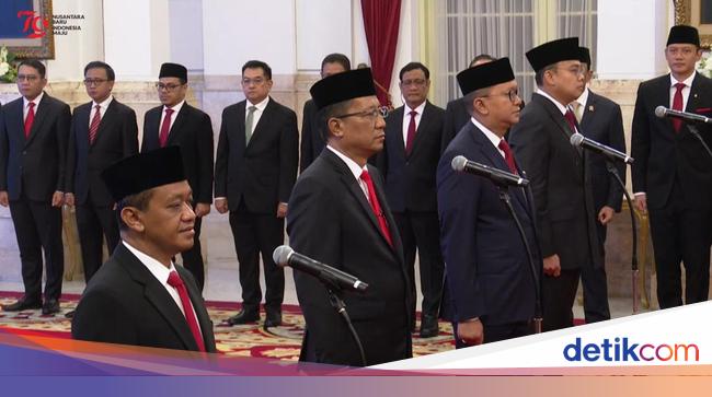 Tok! Jokowi Geser Bahlil Jadi Menteri ESDM