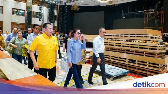 Bamsoet &amp; Plt Ketum Tinjau Kesiapan Rapimnas dan Munas XI Partai Golkar