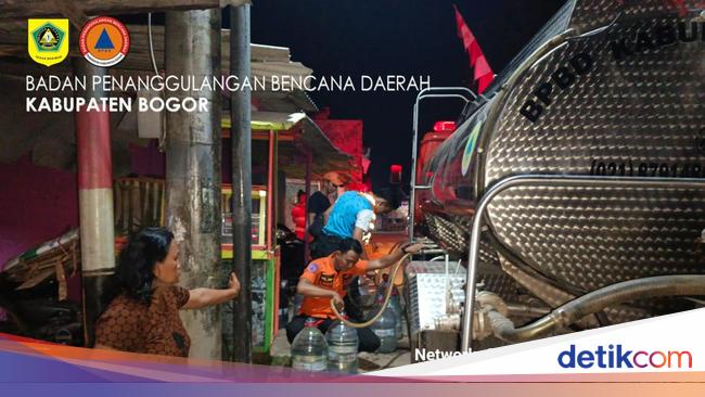 2 Desa di Kabupaten Bogor Dilanda Kekeringan, BPBD Distribusikan Air Bersih