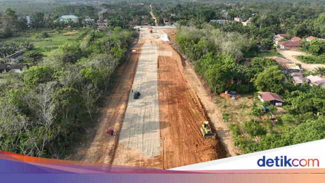 Hutama Karya Target Pembangunan Dua Ruas Tol Trans Sumatera Ini Kelar 2025