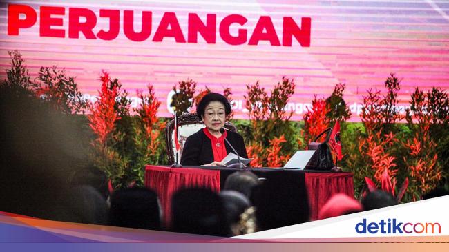 Pidato di PDIP, Megawati Cerita Obrolan dengan Jokowi soal Stunting