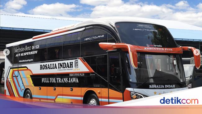 Sultan! PO Rosalia Indah Rilis 10 Bus Baru Pakai Bodi New Armada-Sasis Mercy