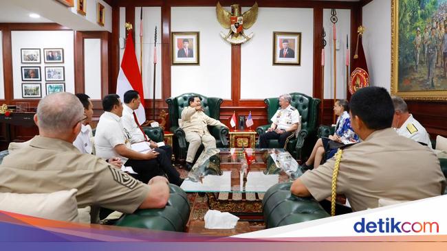 Prabowo Terima Kunjungan Komandan Koopsus AS, Bahas Perkuatan Kemitraan