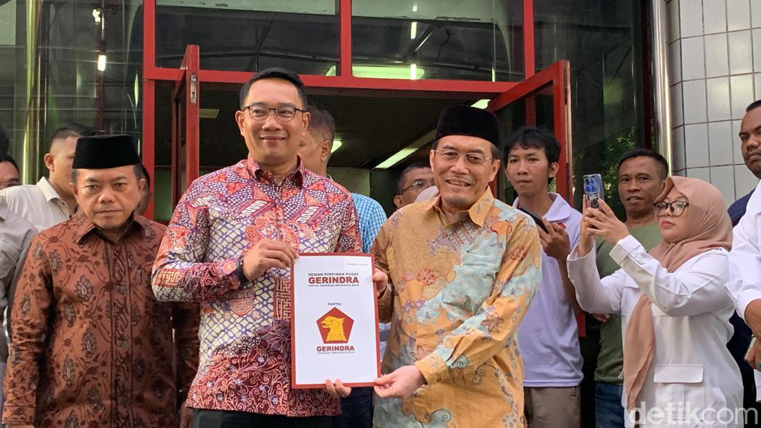 Ridwan Kamil-Suswono Daftar Cagub-Cawagub Jakarta 28 Agustus