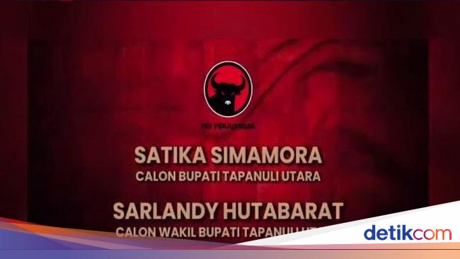 PDIP Usung Satika Simamora-Sarlandy Hutabarat di Pilkada Taput 2024
