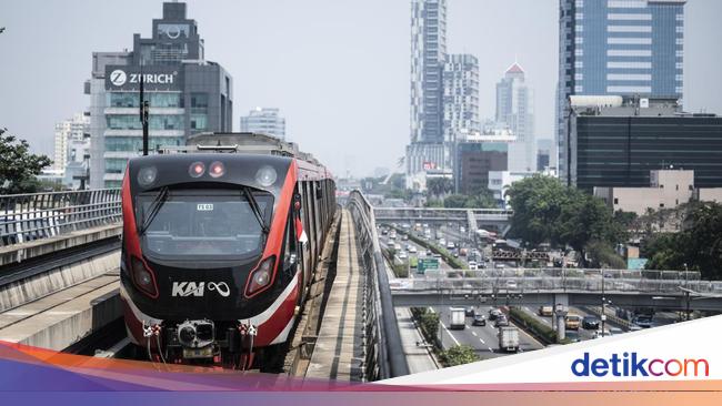 Tarif LRT Jabodebek Spesial Libur Natal, Berlaku 25-26 Desember 2024