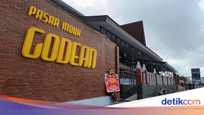 Pasar Godean Sleman \'Dipermak\' Jokowi, Habiskan Rp 89 M!