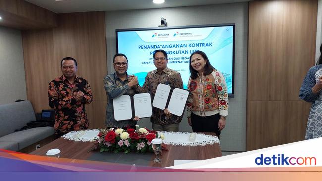 PGN & PIS Sepakati Kerja Sama Pengangkutan LNG ke FSRU Lampung