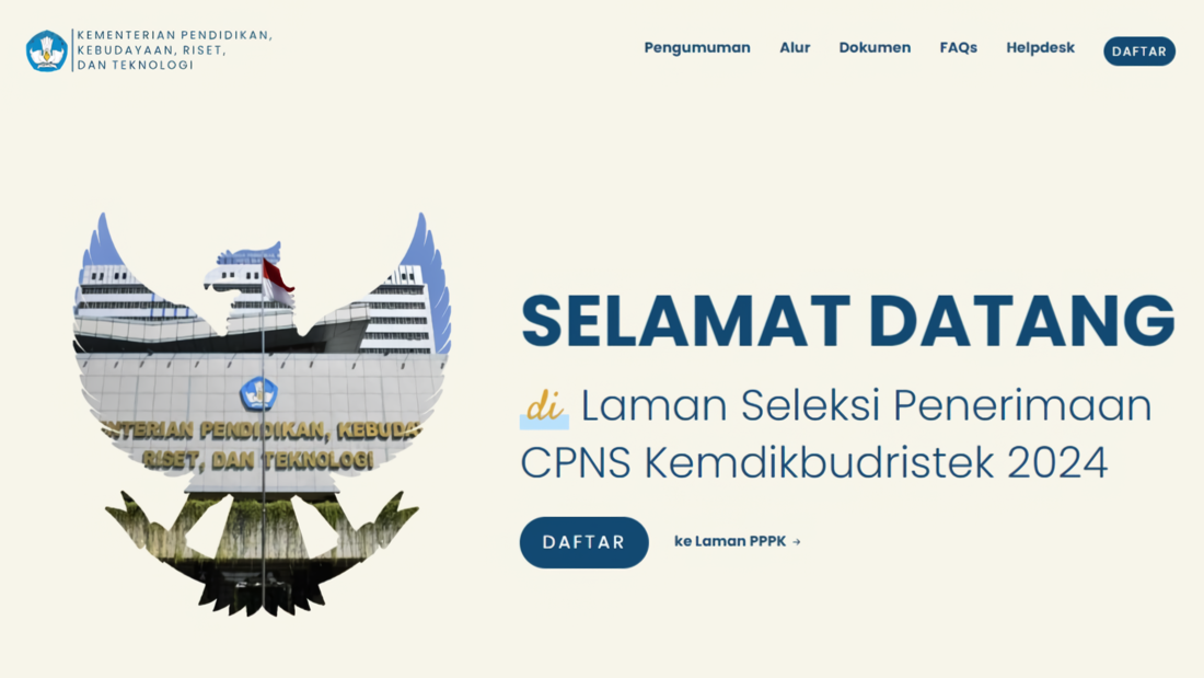 Jadwal Pendaftaran CPNS 2024 Khusus Kemendikbud Dan Kemenag