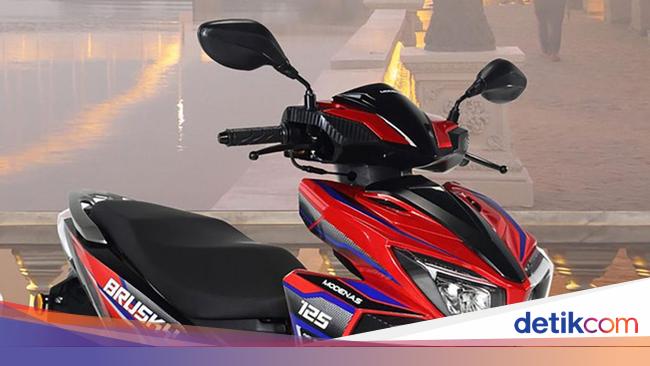 Spesifikasi Kawasaki Brusky 125, Skutik Geng Ijo Penantang Honda Vario