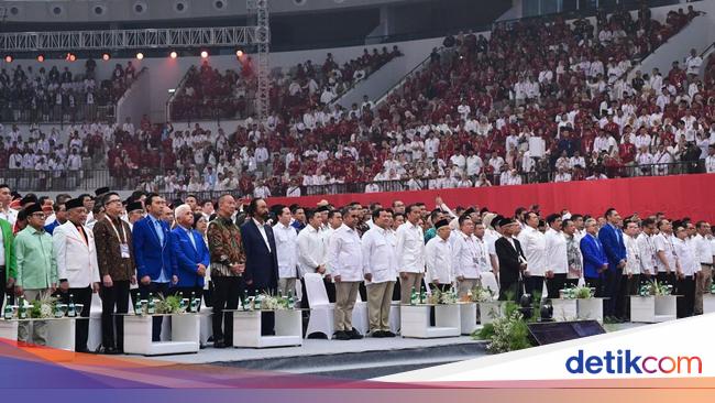 Survei Indikator: Tertinggi, Sentimen Positif ke Gerindra Capai 29,1%