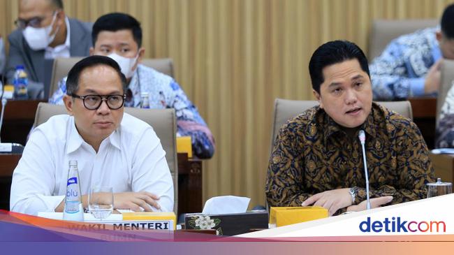 Erick Thohir Minta Tambah Anggaran Rp 66 M, Target Dividen Naik Jadi Rp 90 T