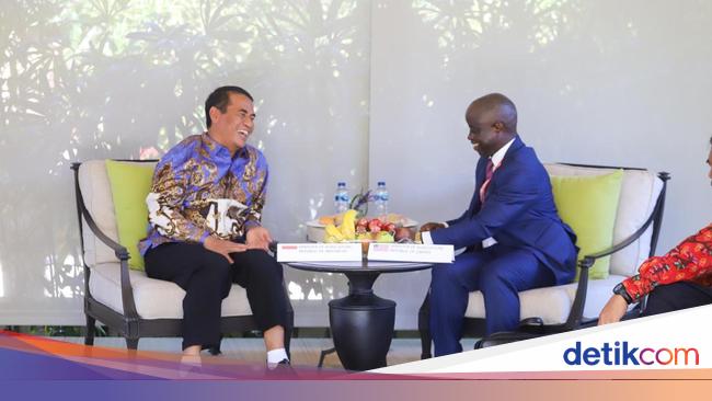 Bilateral Meeting di Bali, Mentan Liberia Apresiasi Kinerja Pertanian RI