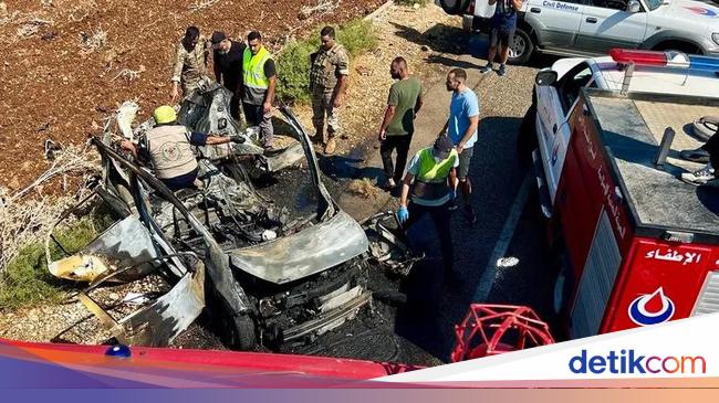 Serangan Israel Hantam Kendaraan di Lebanon, 2 Orang Tewas