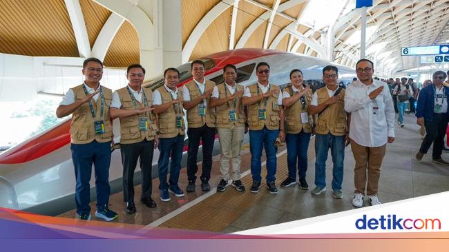 8 CEO Operator Kereta se-ASEAN Jajal Kereta Cepat Whoosh