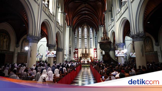 Jadwal Sakramen Tobat Jelang Natal 2024 di Katedral Jakarta