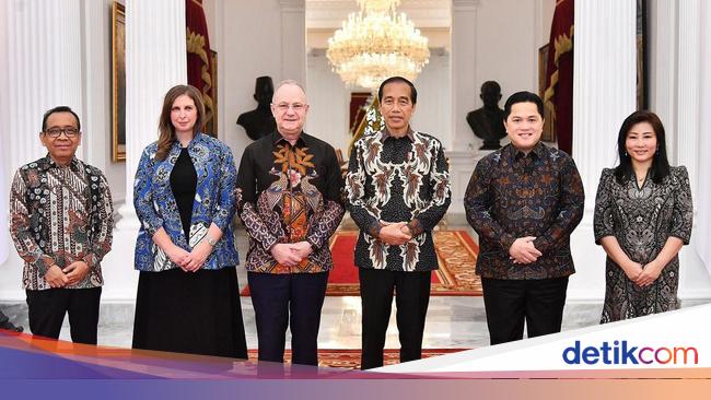 Jokowi Bertemu Bos Besar Vale, Ini yang Dibahas