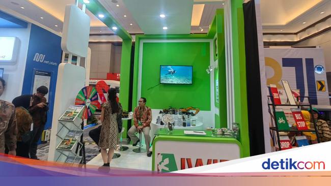 Nikel dari Kawasan Industri di Maluku Utara Mejeng di Hub Space 2024