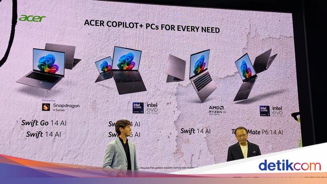Deretan Laptop Copilot+ PC Acer Mejeng di Berlin