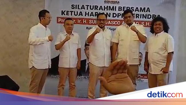 Bawa Raffi Ahmad-Marshel, Dasco Konsolidasikan Cakada Gerindra di Sumut